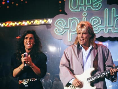Dieter Bohlen und Thomas Anders auf Bühne