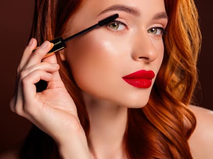 Frau Wimpern