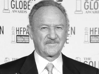 Gene Hackman schwarz weiß Bild