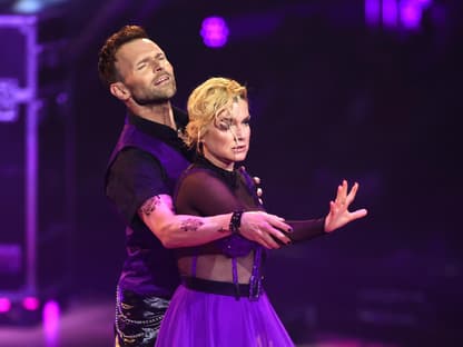 Jeanette Biedermann und Vadim Garbuzov mussten "Let's Dance" verlassen