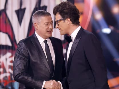 Joachim Llambi und Daniel Hartwich Handschlag