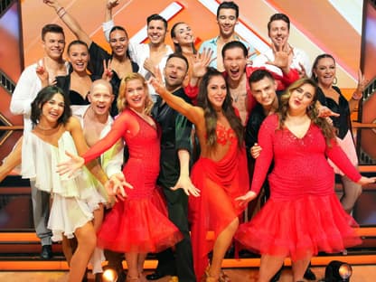 Let's Dance Kandidaten im Studio