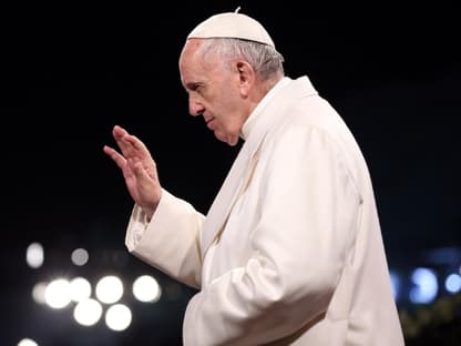Papst Franziskus Segen