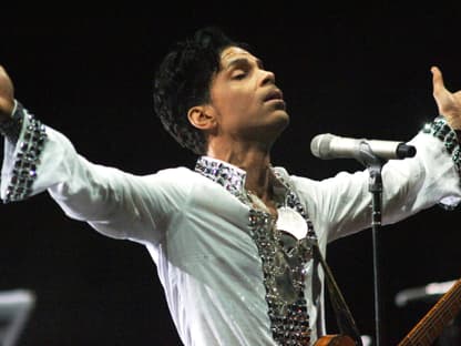Prince beim Coachella
