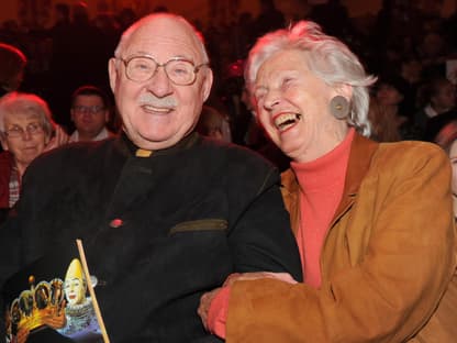 Rolf Schimpf mit seiner Ilse