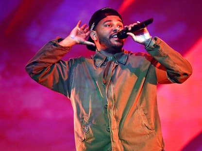The Weeknd beim Coachella