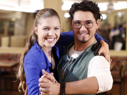 Victoria Swarovski und Erich Klann bei "Let's Dance" im Jahr 2016