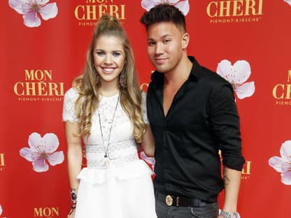 Victoria Swarovski und Rapper Kay One im Jahr 2014