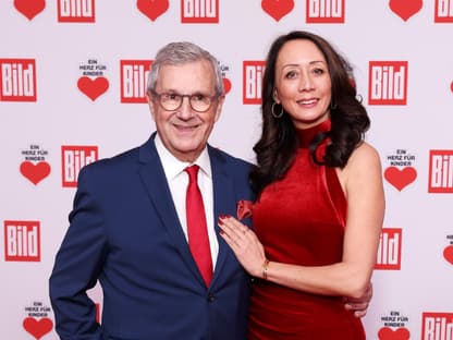 Jan Hofer mit seiner Ehefrau