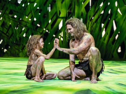 Tarzan Alexander Klaws und Sohn Lenny