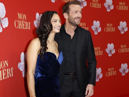 Amira Aly und Christian Düren auf dem roten Teppich