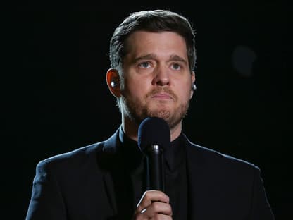 Michael Bublé guckt bedrückt