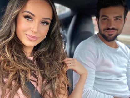 Samira und Yasin Cilingir im Auto