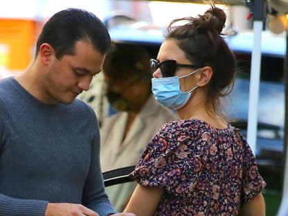 Katie Holmes mit Emilio Vitolo
