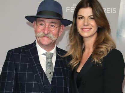 Horst und Nada Lichter posieren zusammen