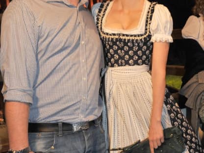 Model Franziska Knuppe und Ehemann Christian Moestl