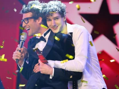 Am Samstag Abend, 14.12., stand das Finale bei "Das Supertalent" an. Über den Titel durfte sich am Ende der Show Jean-Michel Aweh freuen. Er bekam 25,39 Prozent der Stimmen Am Samstag Abend, 14.12., stand das Finale bei "Das Supertalent" an. Über den Titel durfte sich am Ende der Show Jean-Michel Aweh freuen. Er bekam 25,39 Prozent der Stimmen