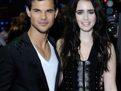 Taylor Lautner udn Lily Collins: Gemeinsame Premiere trotz Trennung Taylor Lautner udn Lily Collins: Gemeinsame Premiere trotz Trennung