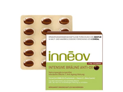 Intensive Bräune Anti-Ox von Innéov,´­ 30 Kapseln´­ zum Ein´­nehmen ca. 20 Euro