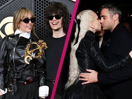 Collage Grammys 2026 Couples