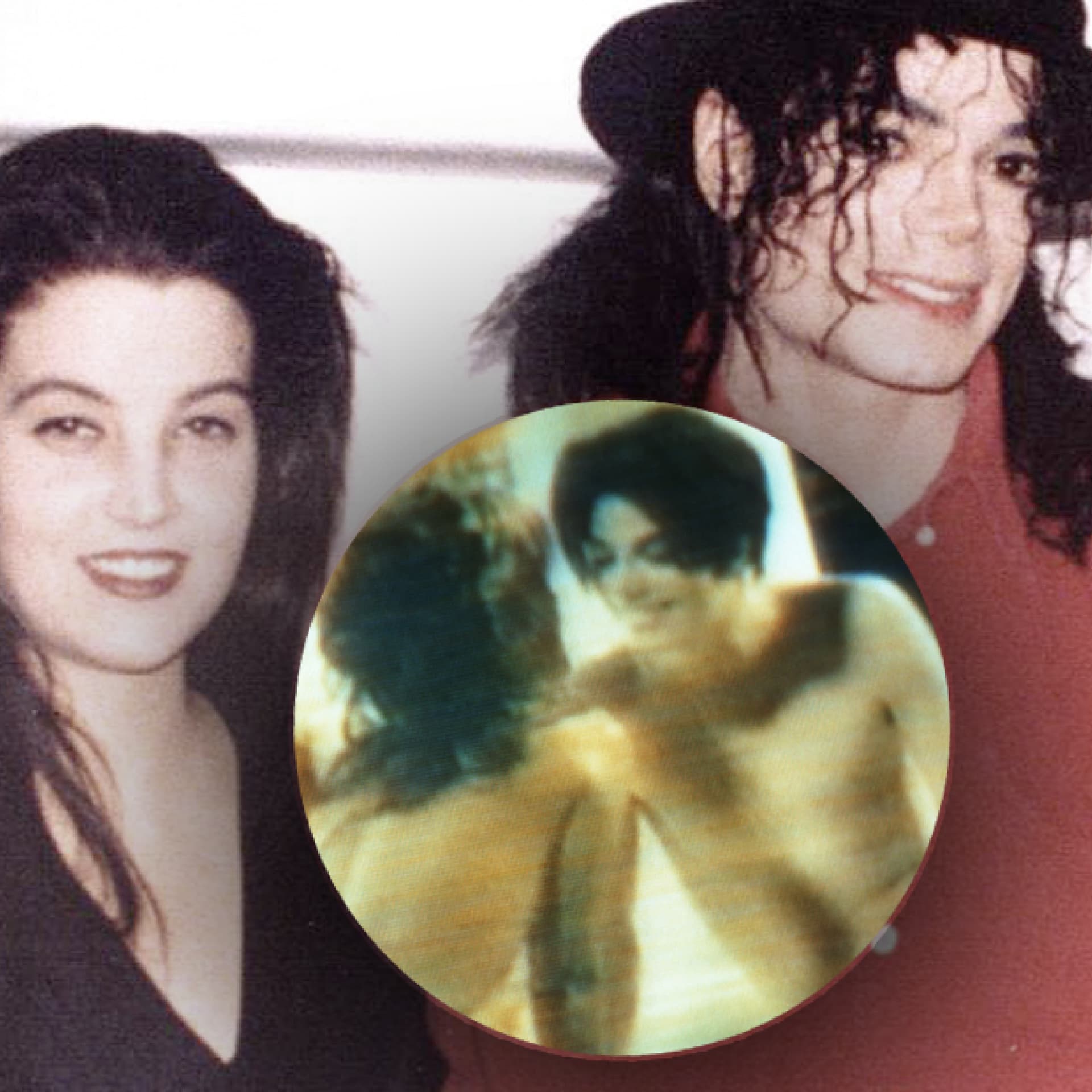 Michael Jackson und Lisa Marie Presley Neverland