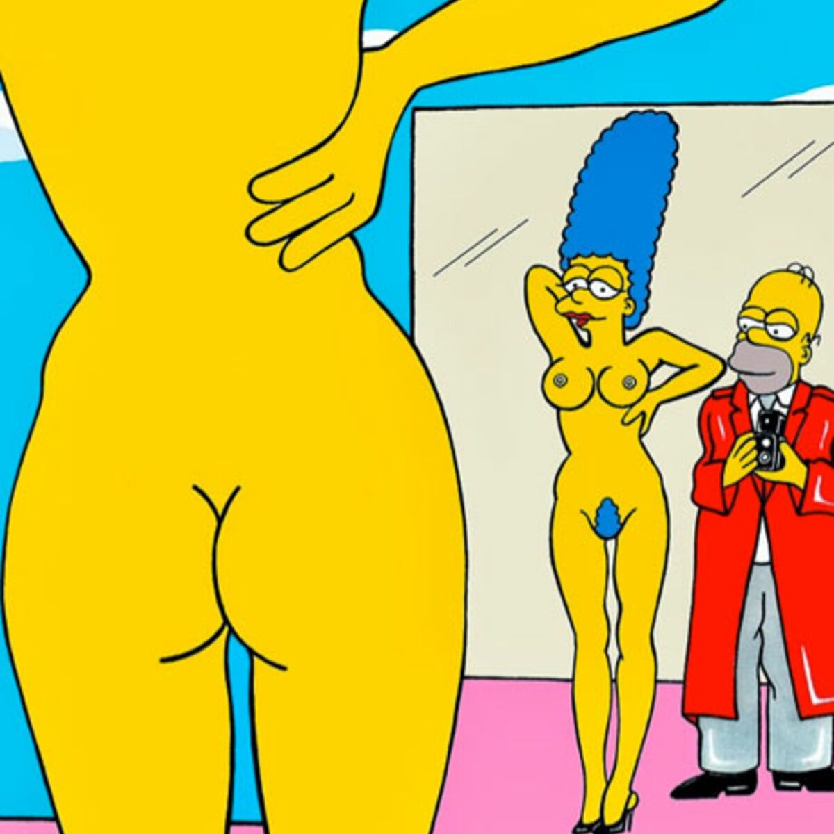 Marge Simpson zeigt sich komplett nackt!