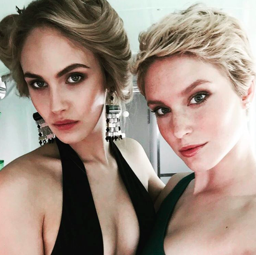 oben ohne gntm kim hnizdo und elena carriere ziehen blank ok magazin