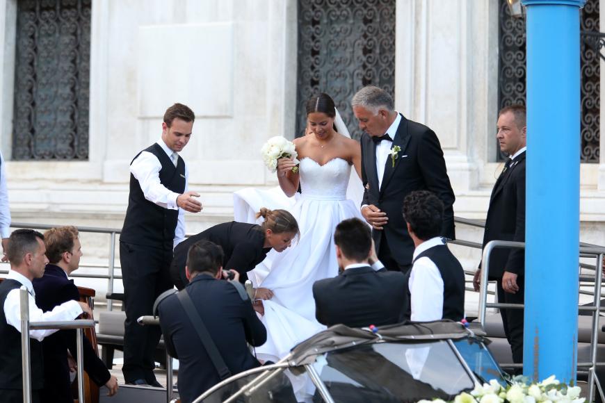 Bastian Schweinsteiger Und Ana Ivanovic Die Bilder Ihrer Venezianischen Traumhochzeit Ok Magazin
