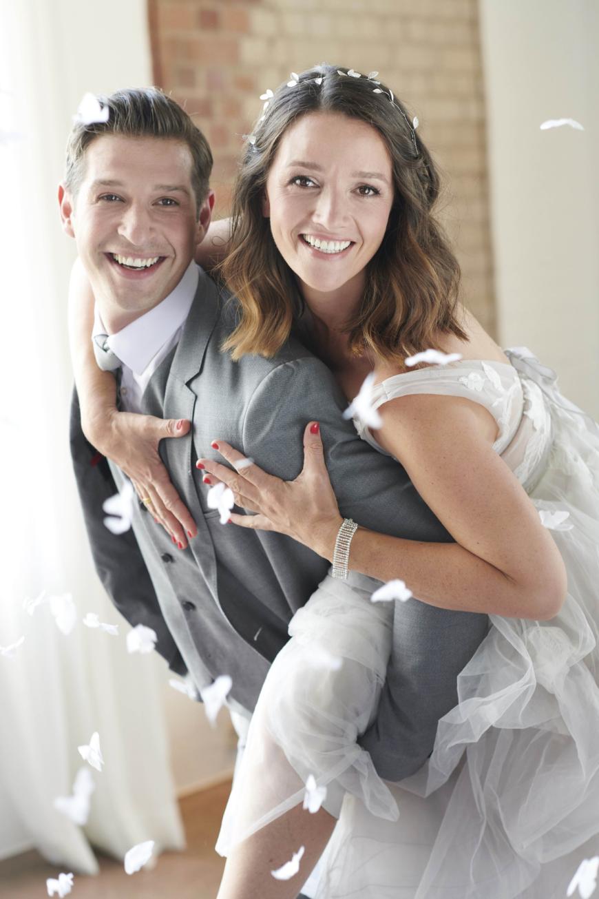 Awz Traumhochzeit So Schon Ist Jenny Steinkamp Als Braut