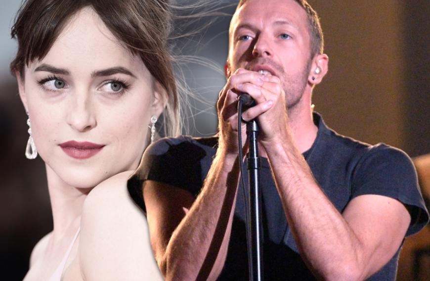 Dakota johnson chris martin paar