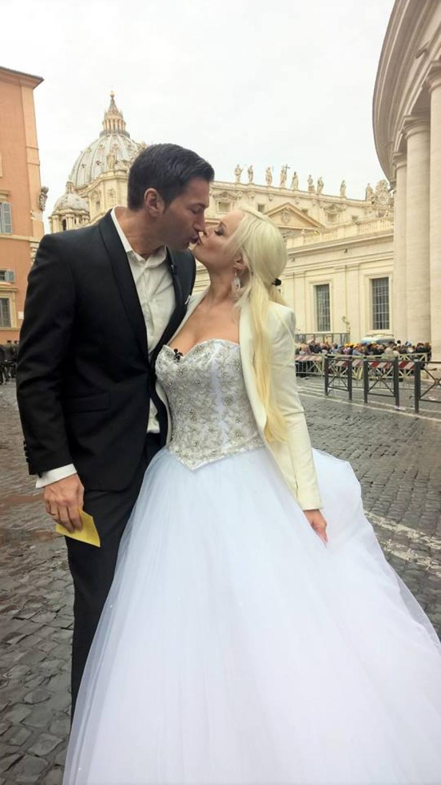 Nanu 2 Hochzeit Daniela Katzenberger Im Brautkleid Gesichtet Ok Magazin