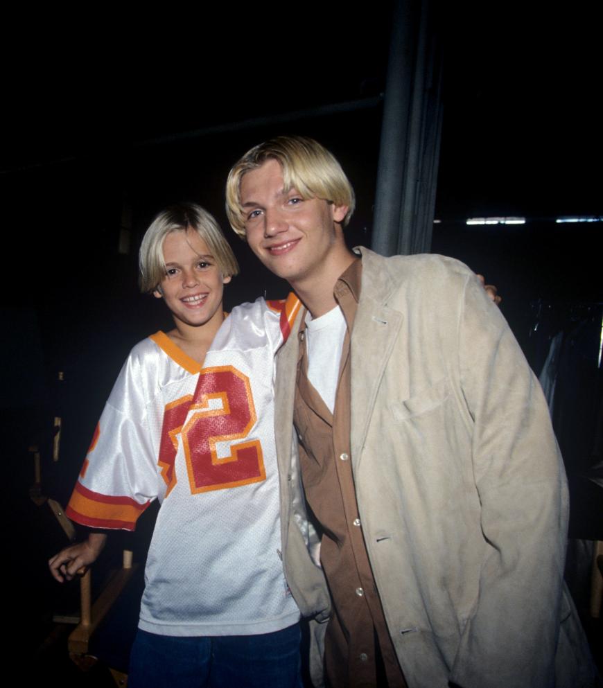 Aaron Carter Amerikanischer Popsanger Als Kind In Los Angeles