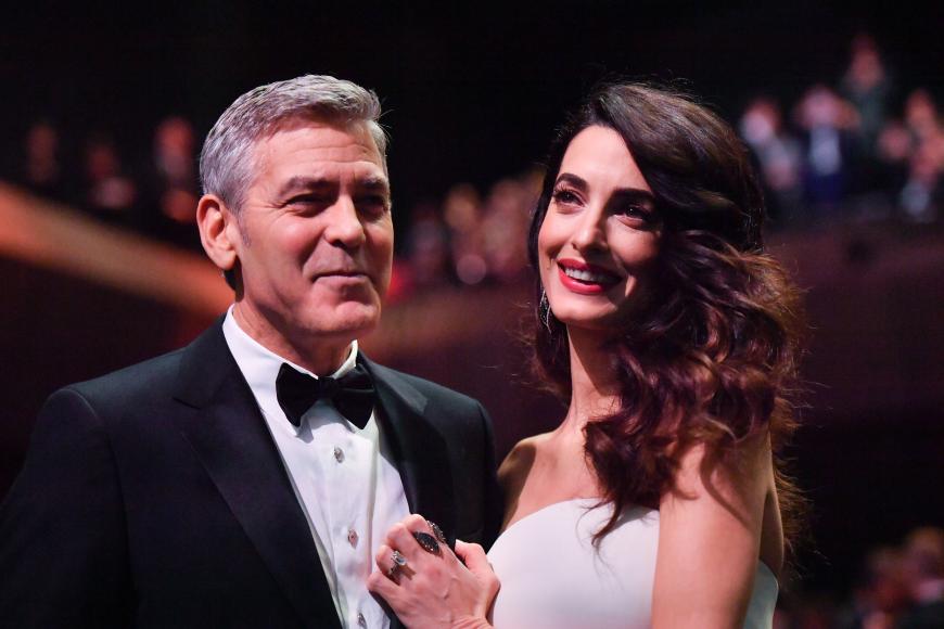 George Amal Clooney Baby Nr 3