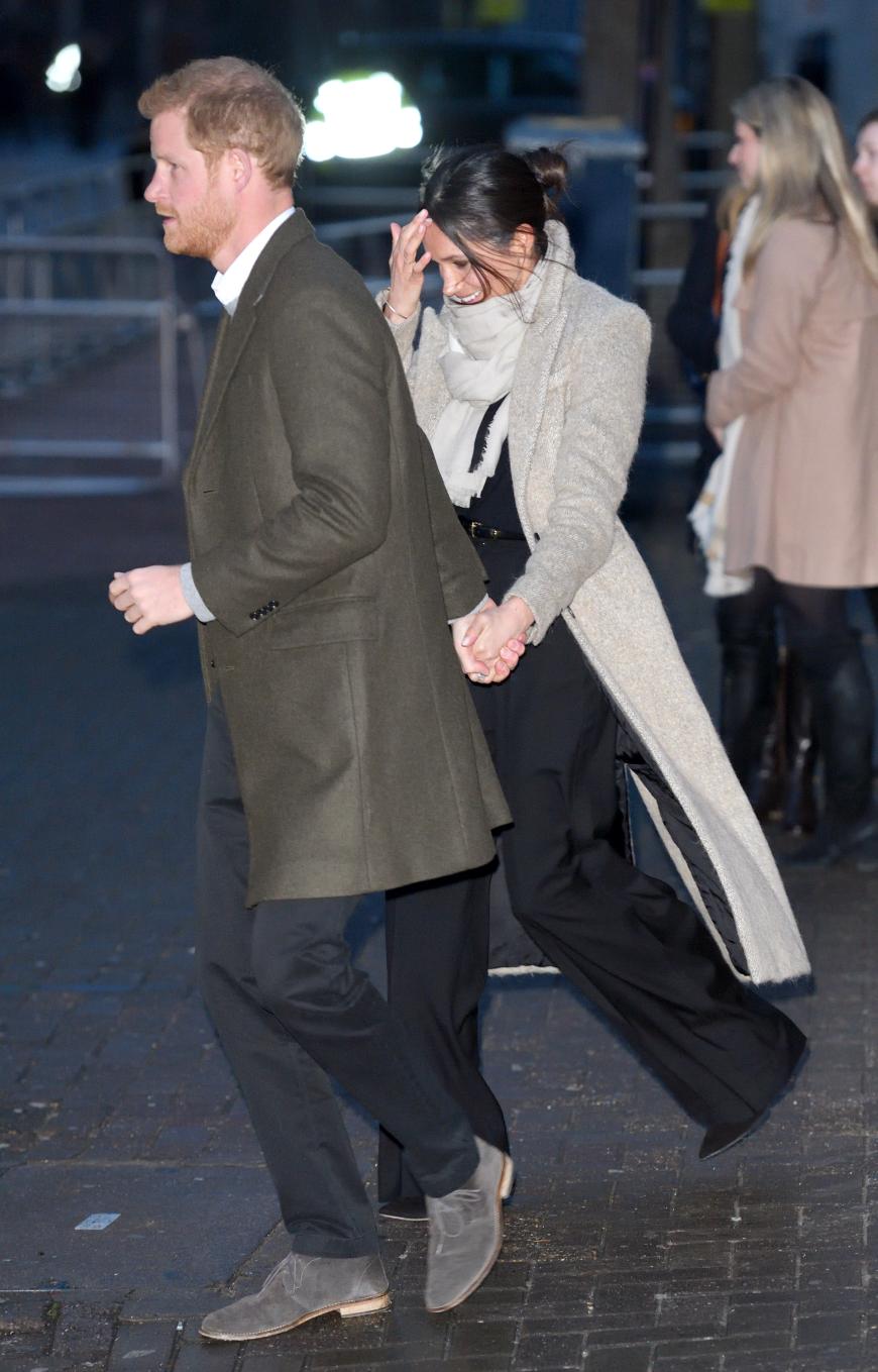 Meghan Markle Mit Zottelfrisur Zu Einem Royalen Auftritt