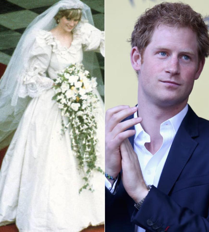 Prinz Harry Erbt Zum Geburtstag Lady Dianas Hochzeitskleid Ok Magazin