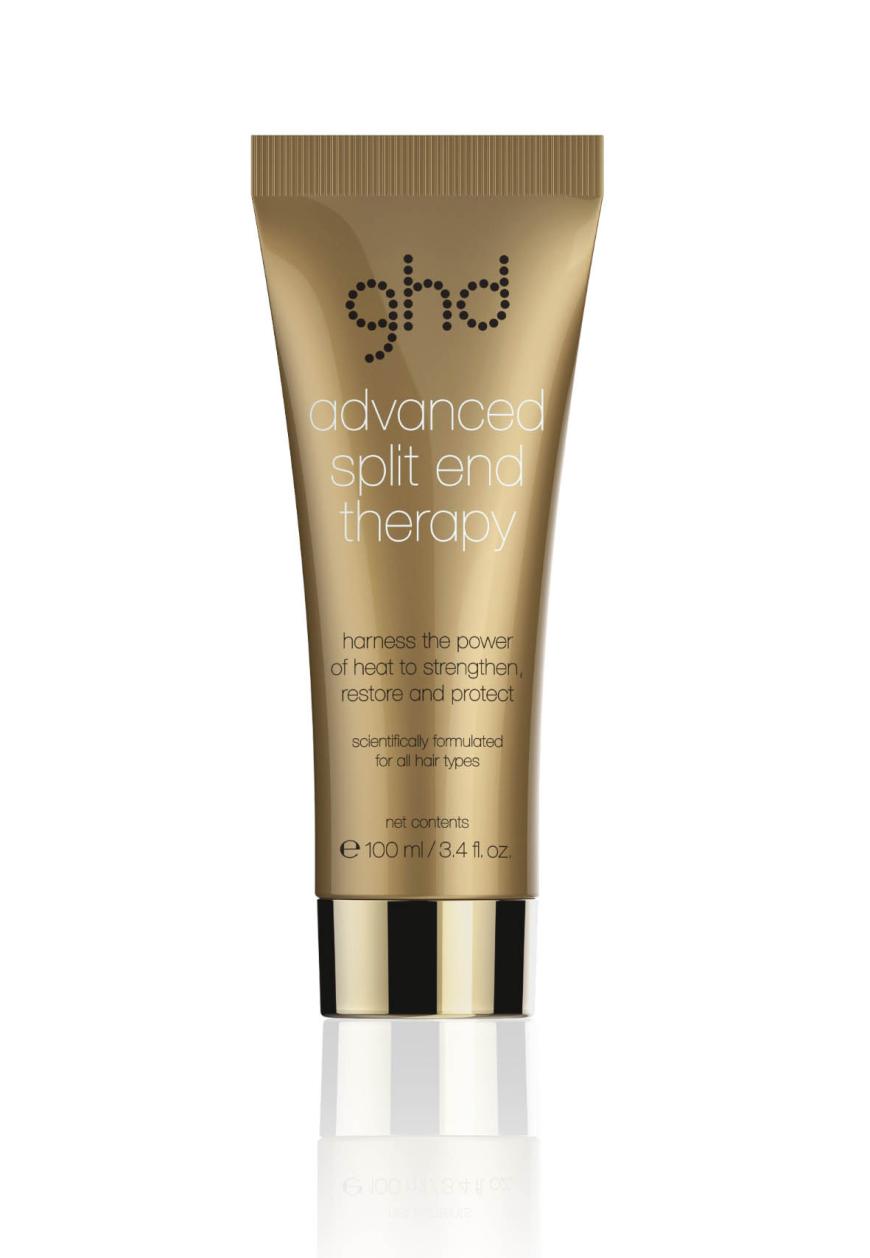 „Advanced Split End Therapy“ von ghd, ca. 25 Euro, beim Friseur