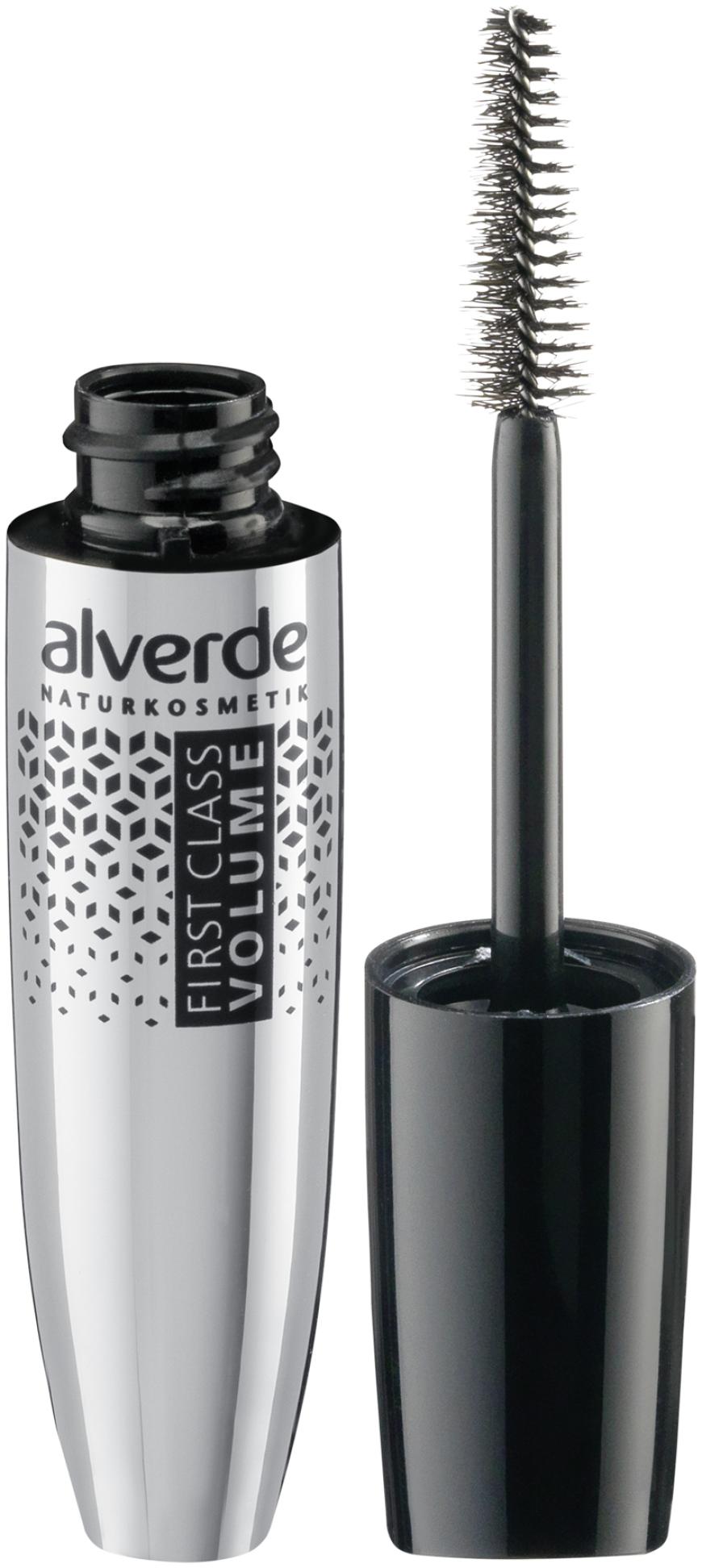 „First Class Volume Mascara“ von Alverde, ca. 4 Euro