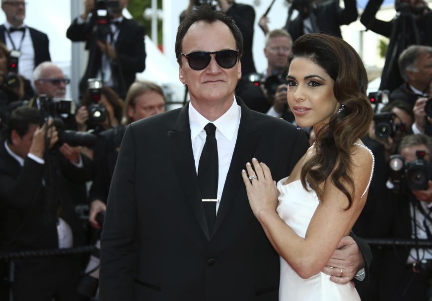 Quentin Tarantino mit seiner Ehefrau, der israelischen Sängerin Daniella Pick.