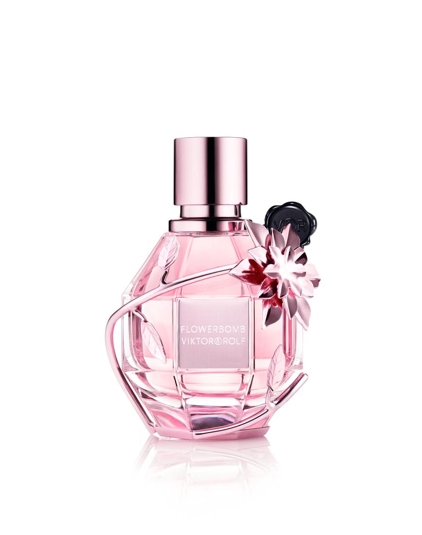 Parfum „Flowerbomb Snowflake Edition 2014“, EdP, von Viktor & Rolf, ca. 80 Euro