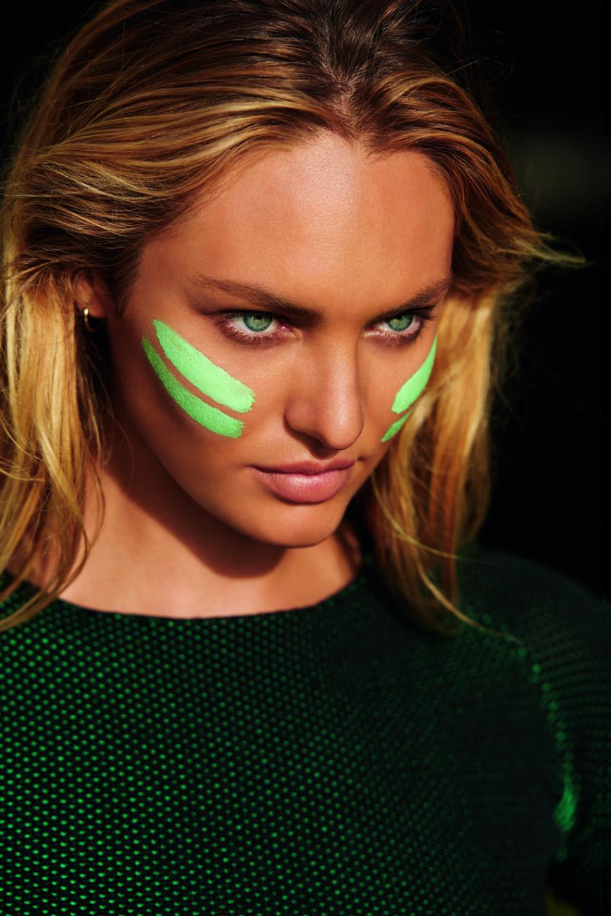 Go for Green: Candice Swanepoel, 27, ist das Gesicht von Biotherm und steht auf die