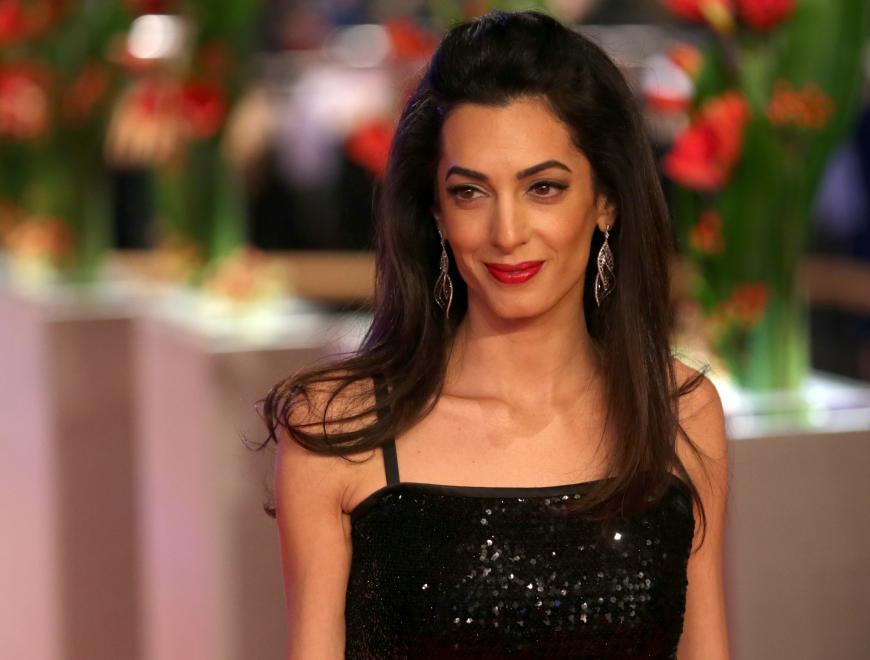 Strahlend schön: Amal Clooney