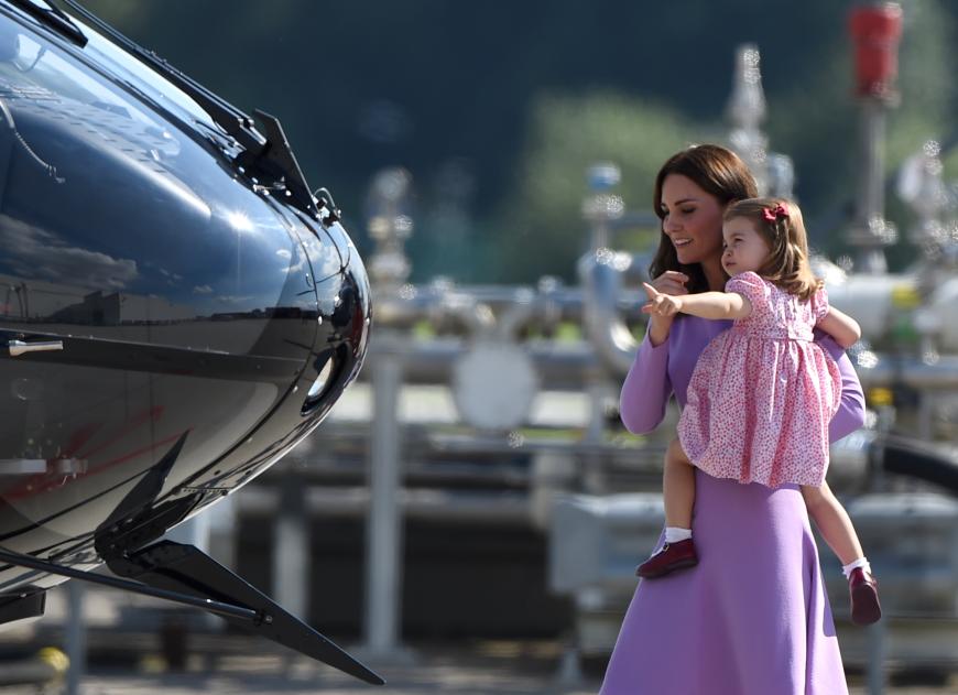 DA! Jetzt ist auch Charlotte wieder guter Dinge.