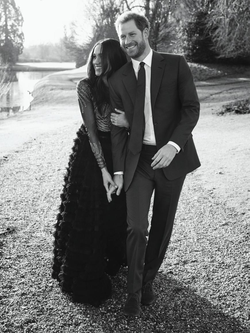 Das dritte Bild aus der offiziellen Verlobungs-Serie von Prinz Harry und Meghan Markle: Die beiden seien
