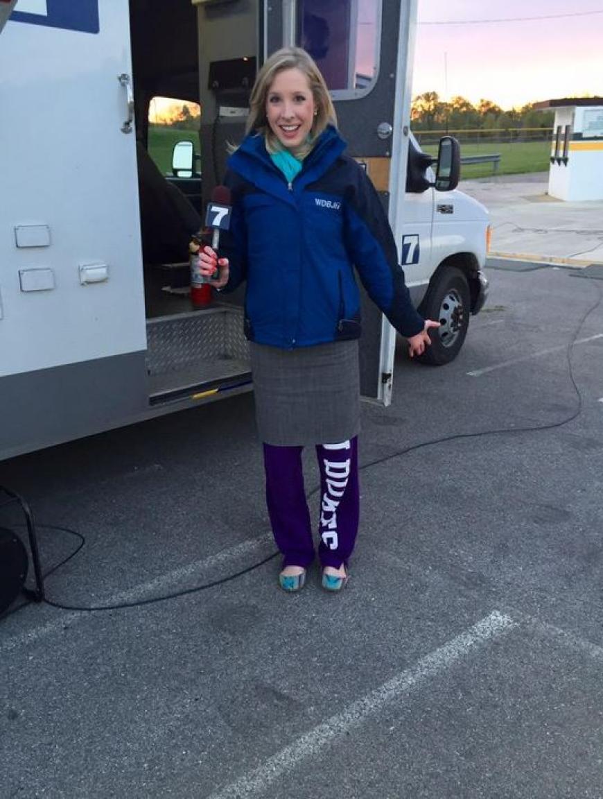 Alison Parker war beim Sender