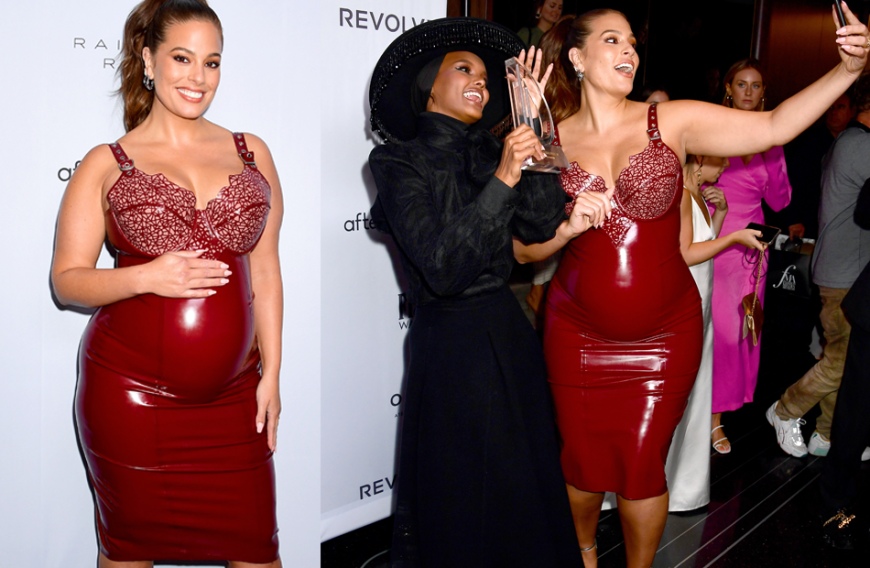 Curvy Model Ashley Graham erwartet mit Ehemann Justin Ervin ihr erstes Kind. Bei den