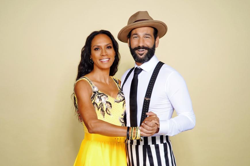 Barbara Becker und ihr Tanzpartner Massimo Sinató
Da waren es nur noch fünf: In der neunten Show von