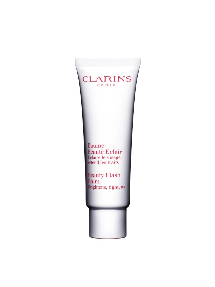 Zaubert einen strahlenden Teint und entspannte Gesichtszüge: „Baume Beauté Eclair“ von Clarins, ca. 39 Euro