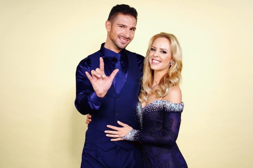 Benjamin Piwko und seine Tanzpartnerin Isabell Edvardsson
Bis ins Finale schaffte es das Tanz-Duo. Doch am Ende reichte es leider nur für Platz 3.