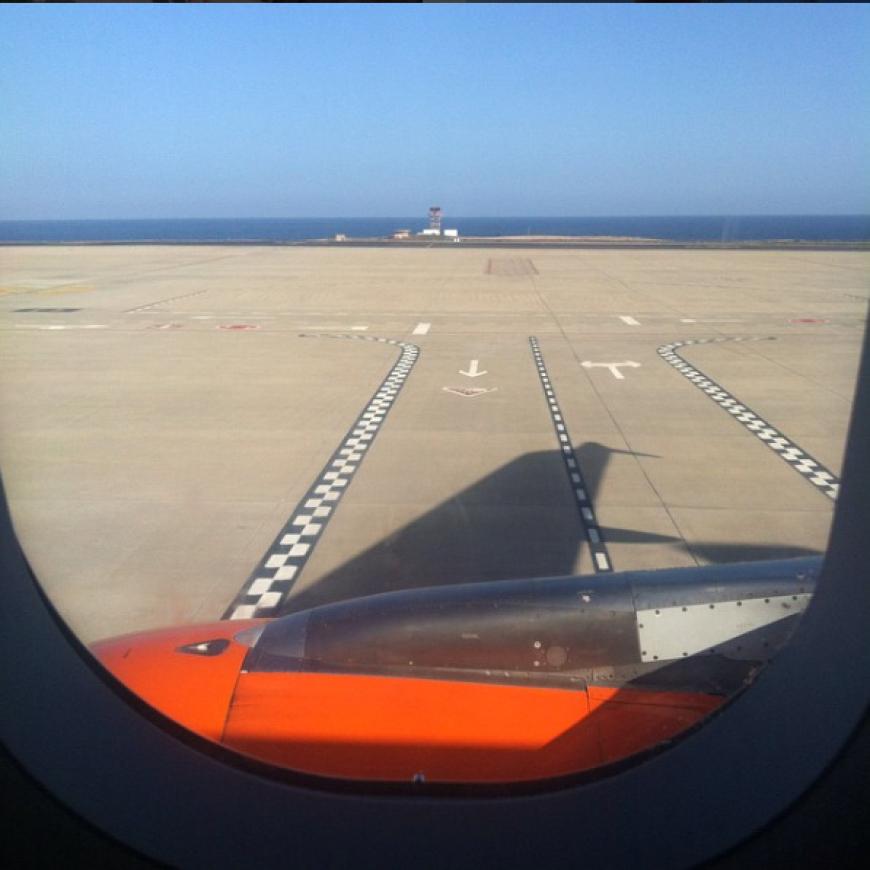 Sicht aus dem Flieger! Wieso nicht immer so...
