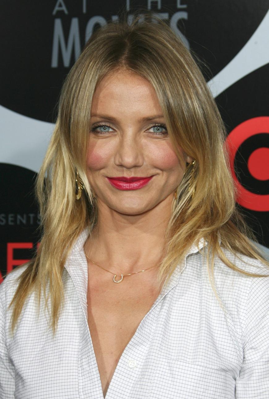 Auch Cameron Diaz ist als langhaarige Blondine bekannt.